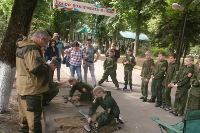 Определены победители городской военно-спортивной игры «Звездочка»