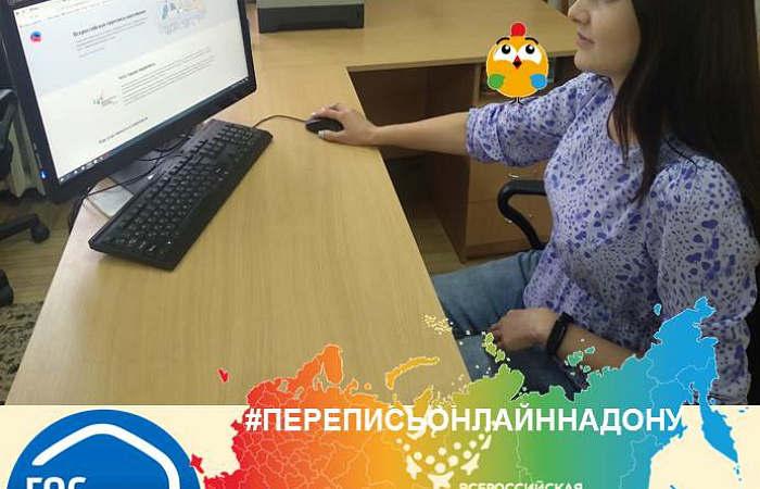 Ростов присоединился к  общероссийскому флешмобу «Перепись-онлайн»