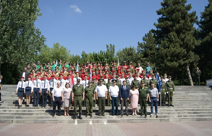 В Ростове-на-Дону стартовала Городская военно-спортивная игра «Рубеж-2019»