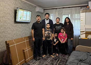 Геворк Григорян помог многодетной семье