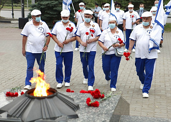 «Динамовский автопробег», посвященный 75-летию Победы, прошел через донскую столицу