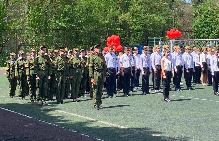 Акцию  «Весна Победы» провели школьники Советского района города