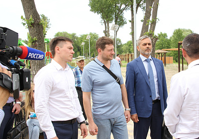 Депутаты городской Думы проверили готовность ростовских пляжей к открытию