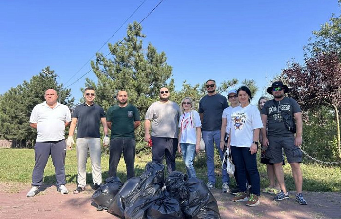 В городе прошёл экологический субботник в рамках акции «Вода России»