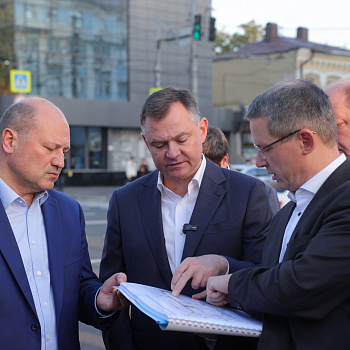 Началось комплексное обновление центра донской столицы